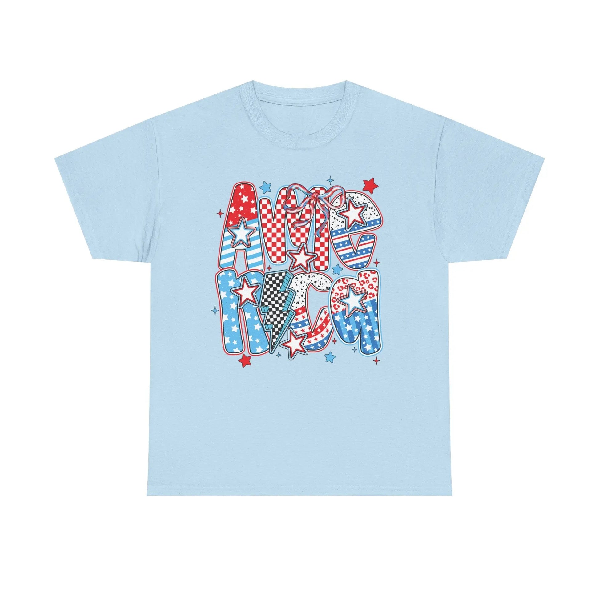 Bold Patriotic Americana Graphic Tee image 9