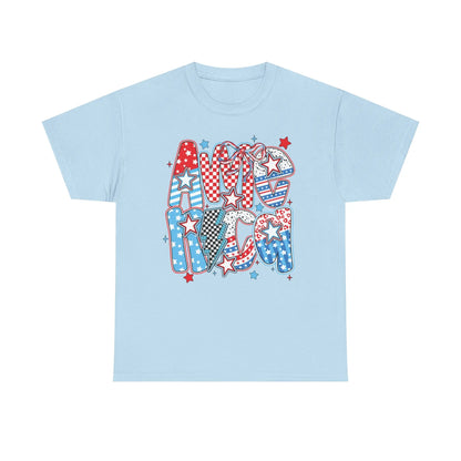 Bold Patriotic Americana Graphic Tee image 9