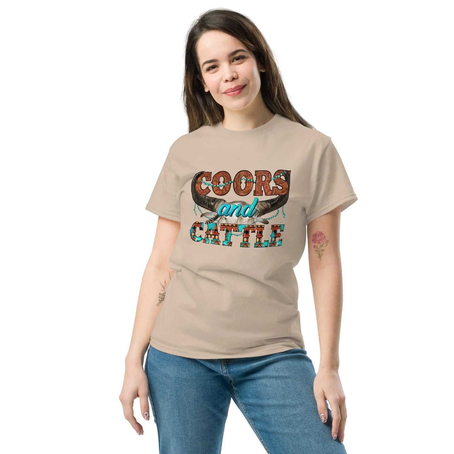 Coors and Cattle Tee image 4