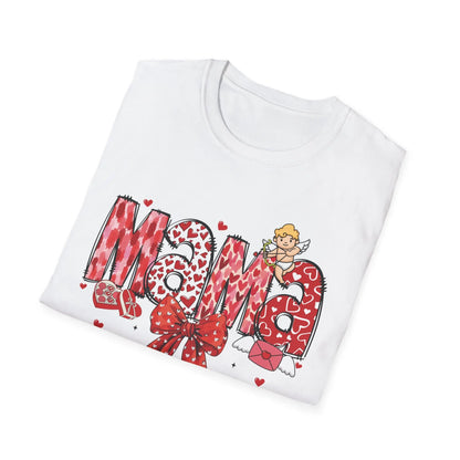 Mama Heart Pattern Tee image 2