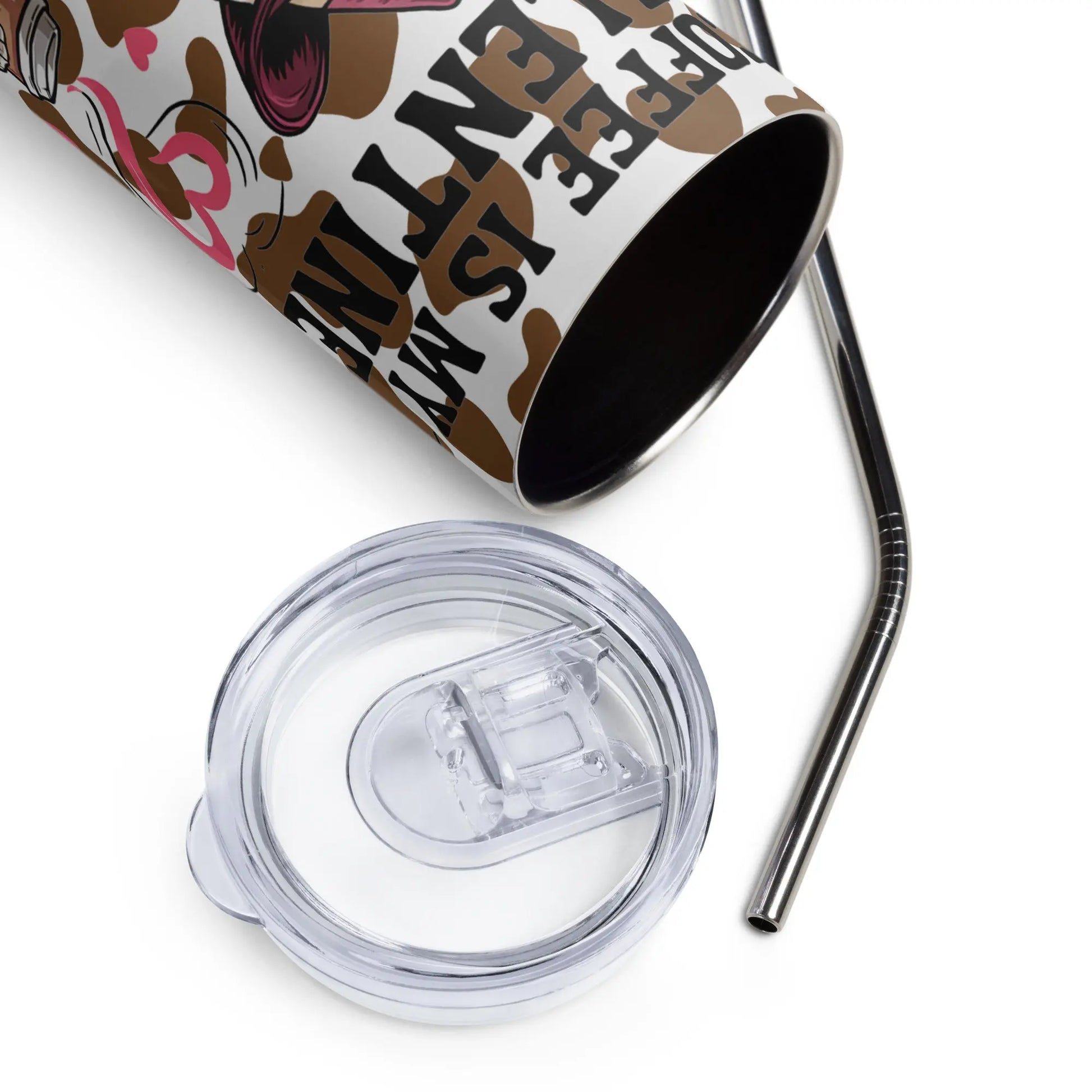 Coffee is my Valentine Tumbler image 5