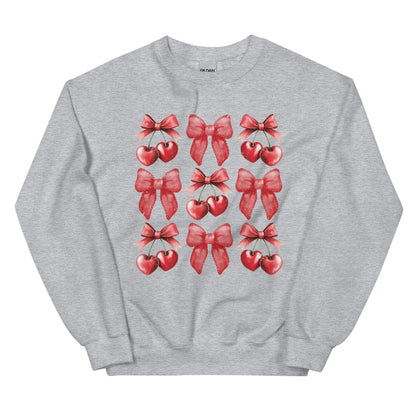 Cherries & Bows Sweatshirt image 1