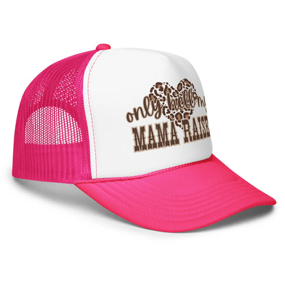 Only Hell Mama Raised Trucker Hat image 13