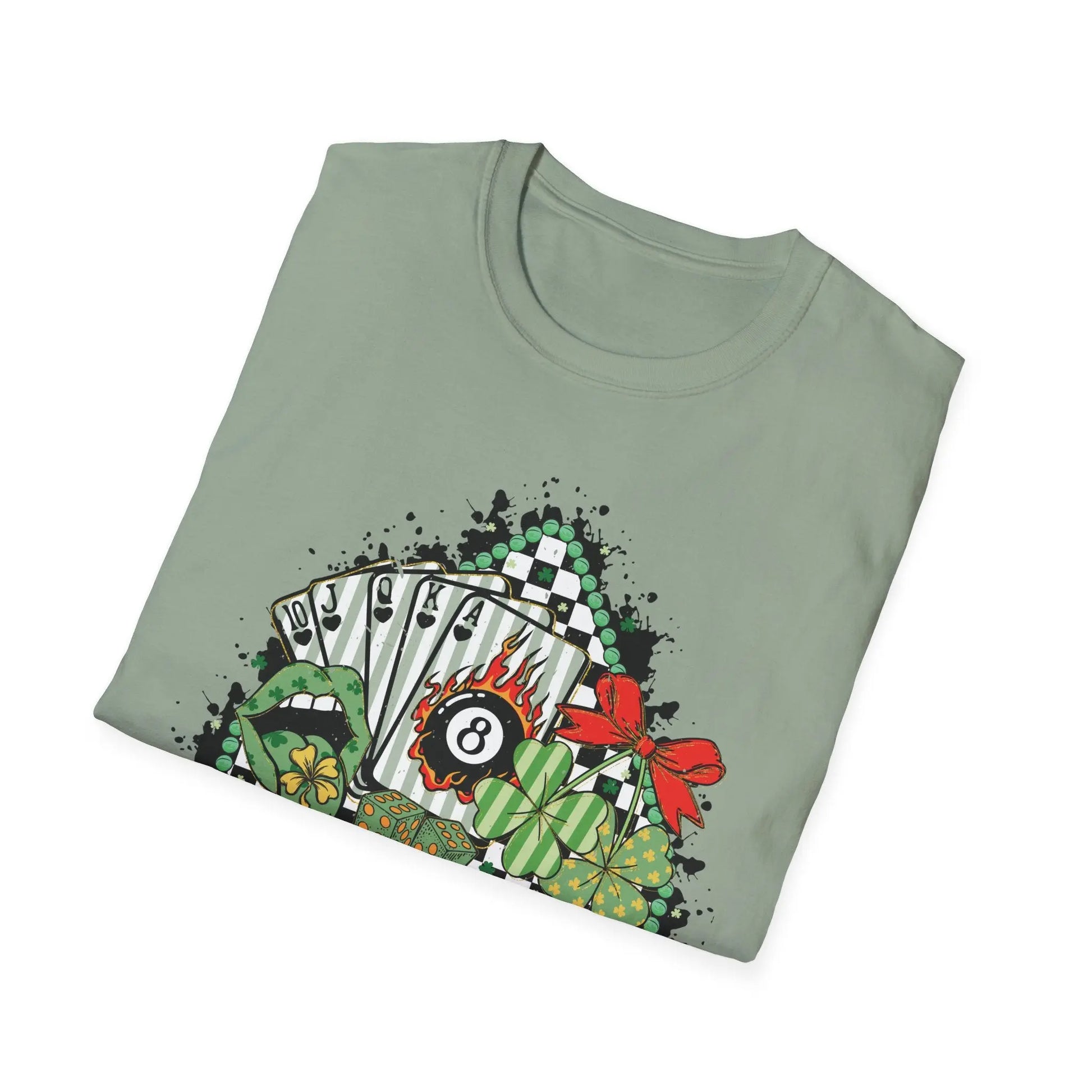 Lucky Spade & 8-Ball Tee image 3