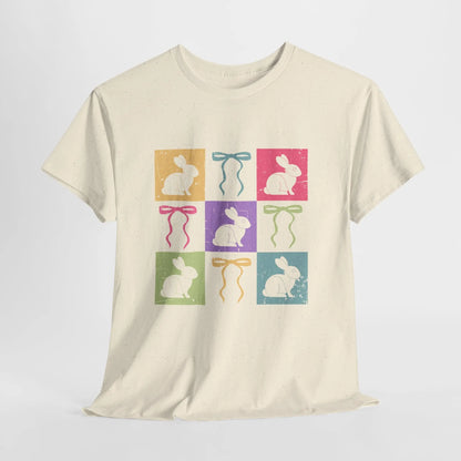 Pastel Bunny Silhouette Tee image 3