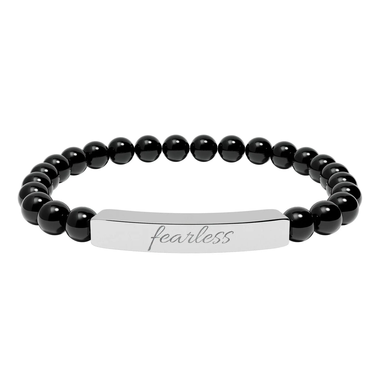 Fearless Natural Stone Bar Bracelet  image 3