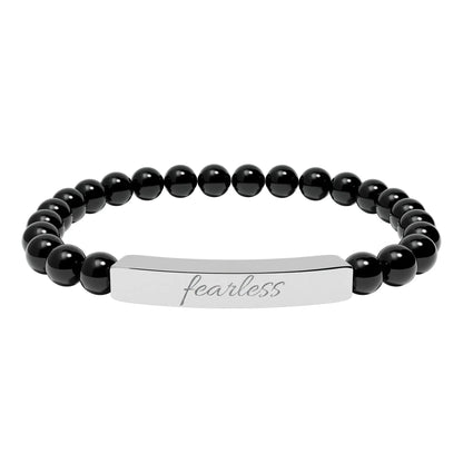 Fearless Natural Stone Bar Bracelet  image 3