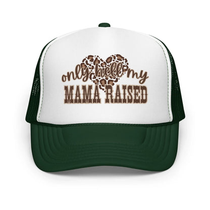 Only Hell Mama Raised Trucker Hat image 17