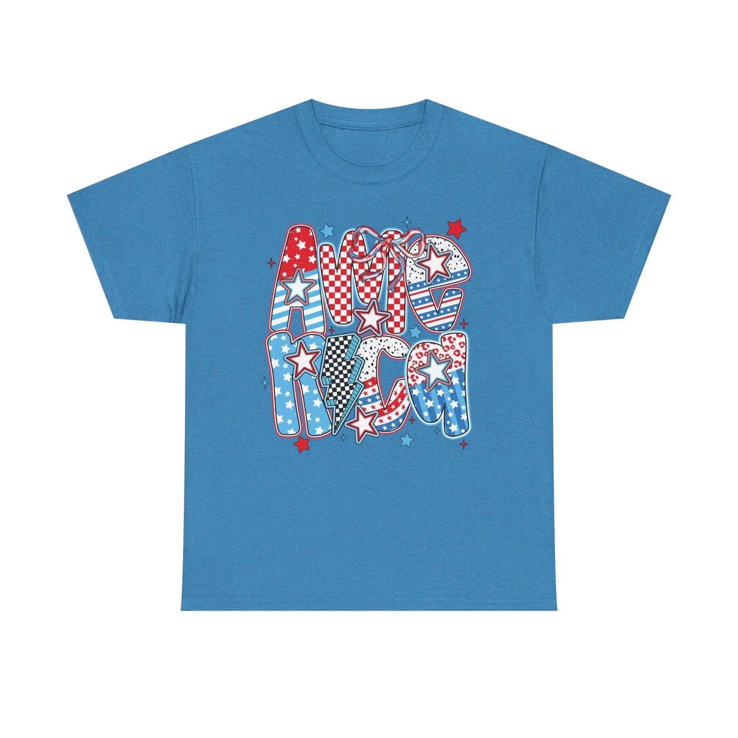 Bold Patriotic Americana Graphic Tee image 6