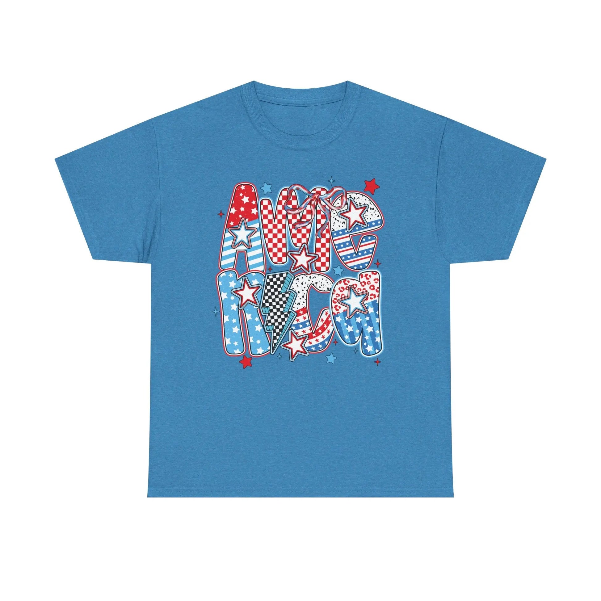 Bold Patriotic Americana Graphic Tee image 6