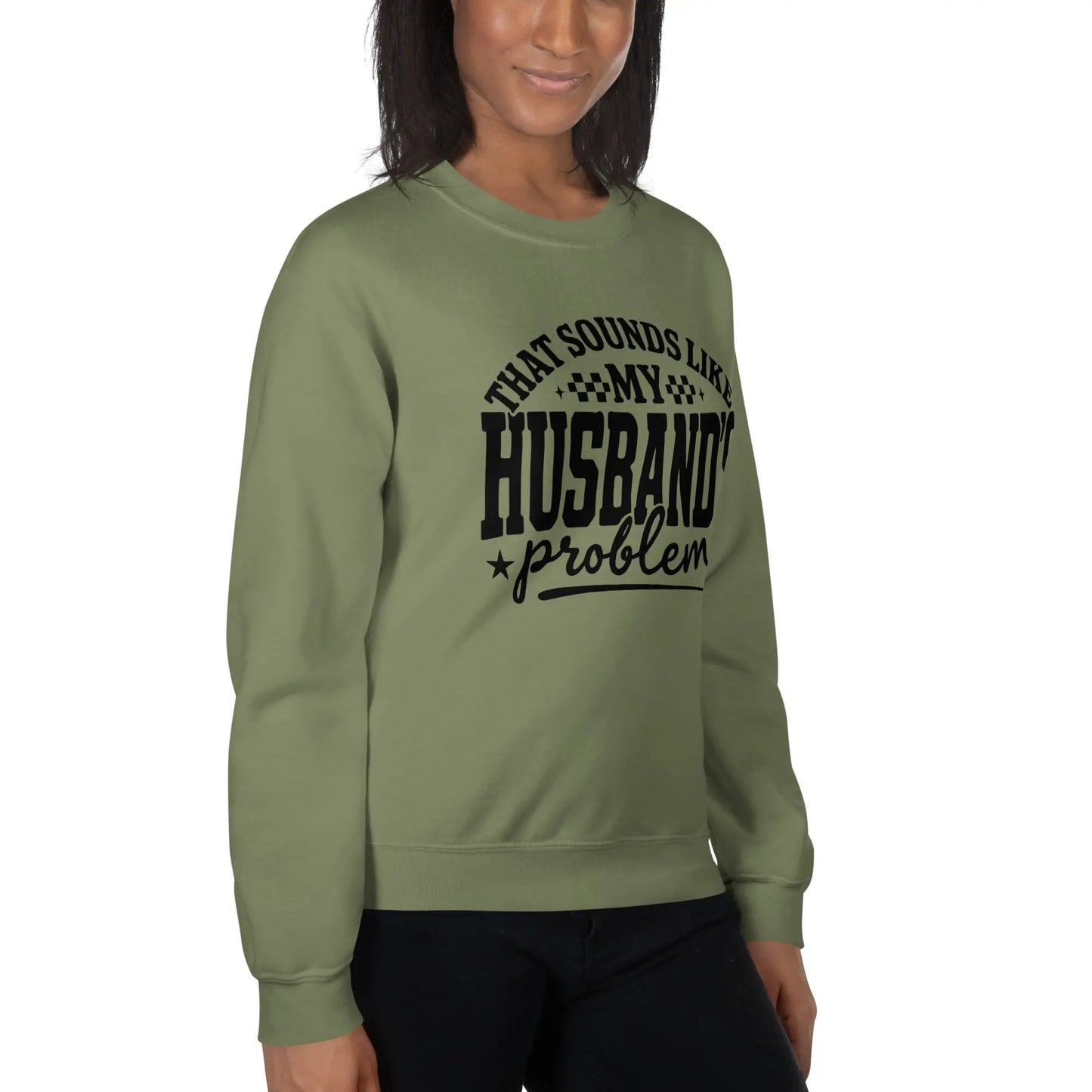 Husband's Problem Sweatshirt image 10