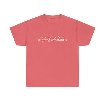 Walking By Faith Crewneck Tee image 0