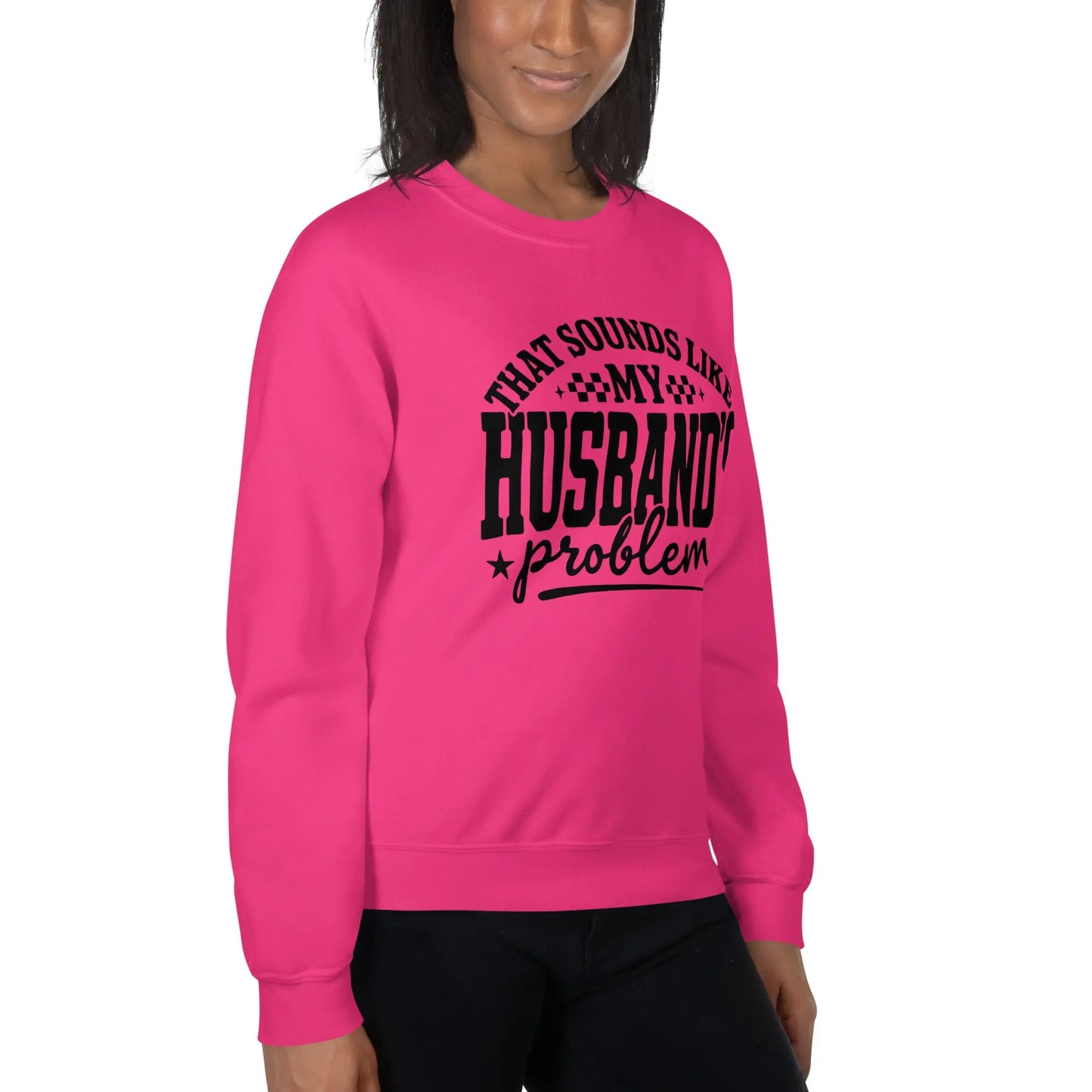 Husband's Problem Sweatshirt image 4