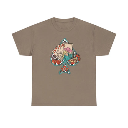 Spade Floral Tarot Tee image 6