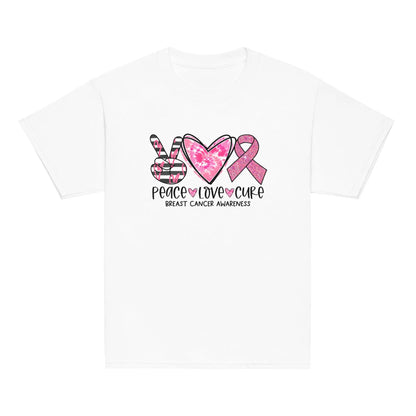Peace, Love, Cure BCA Youth Tee image 10