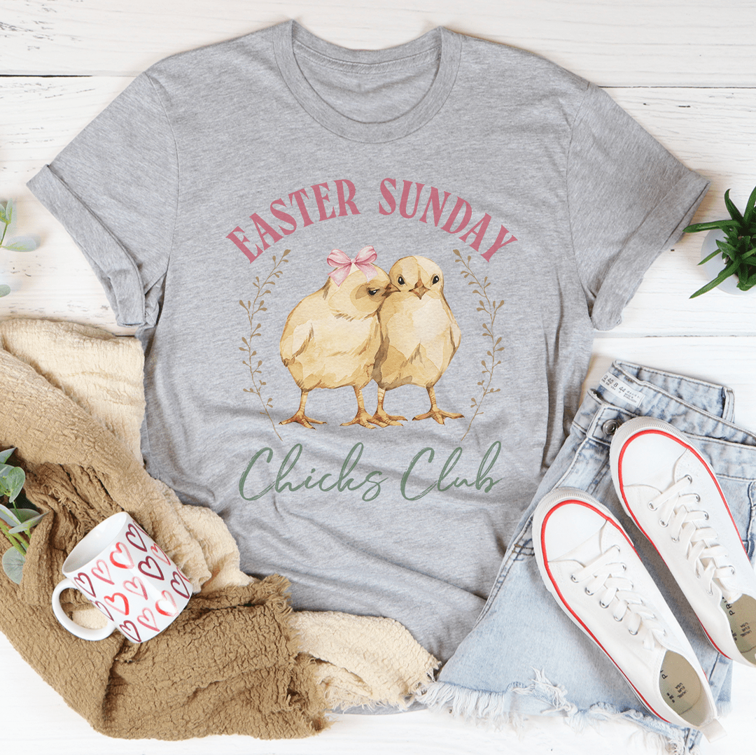 Easter Sunday Chicks Club Tee