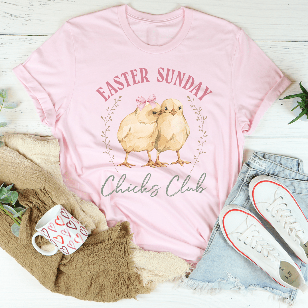 Easter Sunday Chicks Club Tee