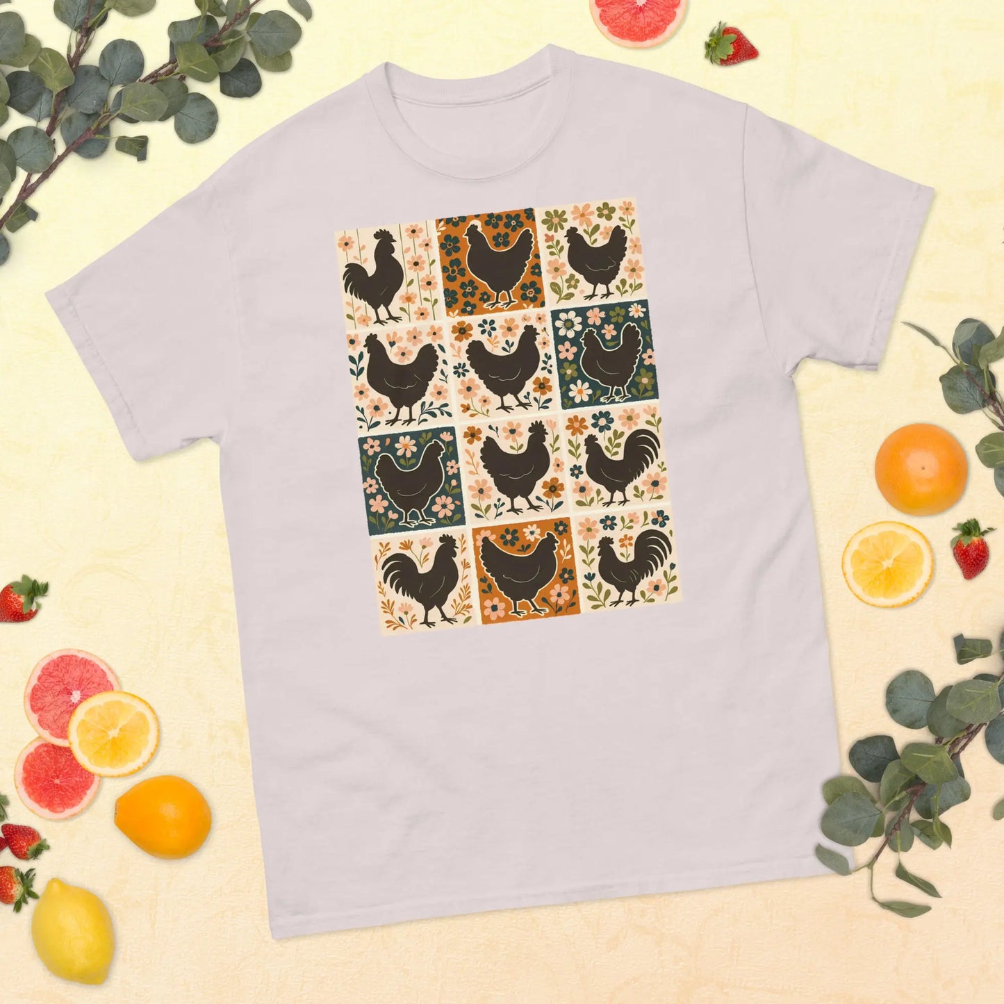 Checkered Chickens Tee image 9