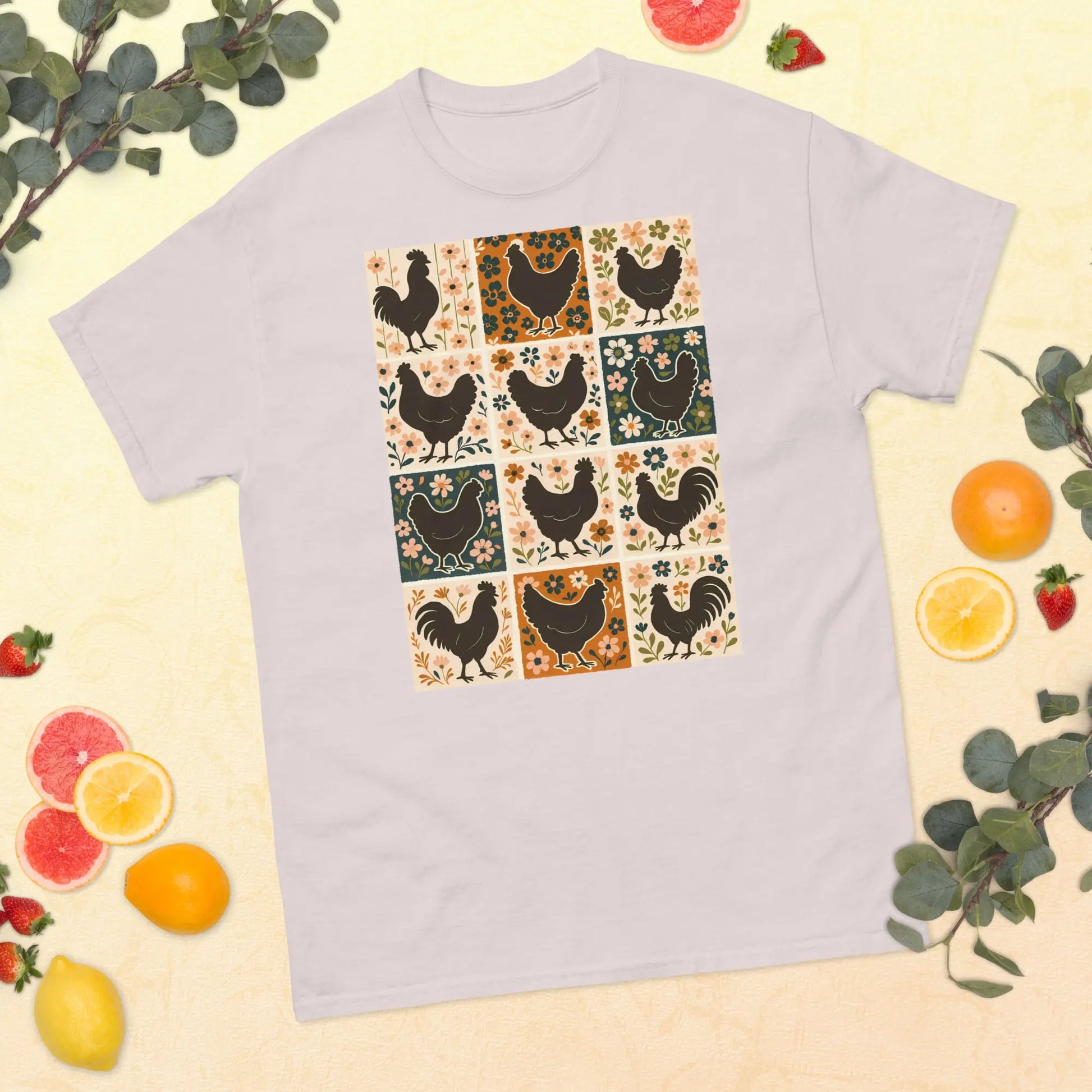 Checkered Chickens Tee image 9