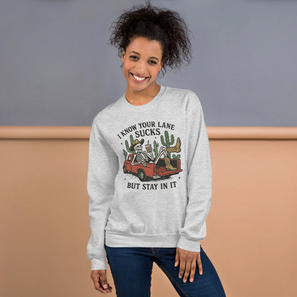 Stay In Your Lane Sweatshirt image 3