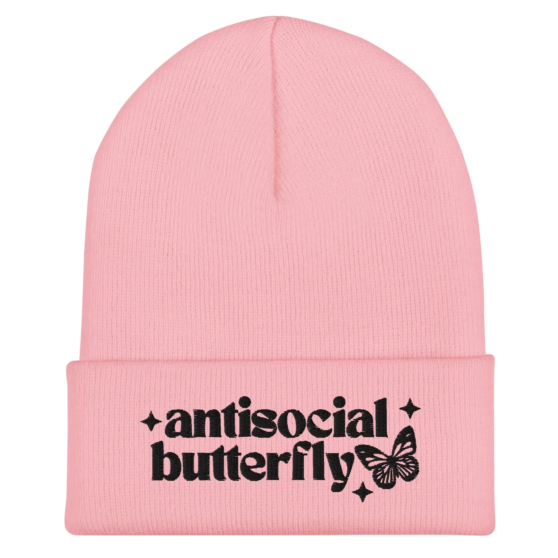 Antisocial Butterfly Cuffed Beanie image 12