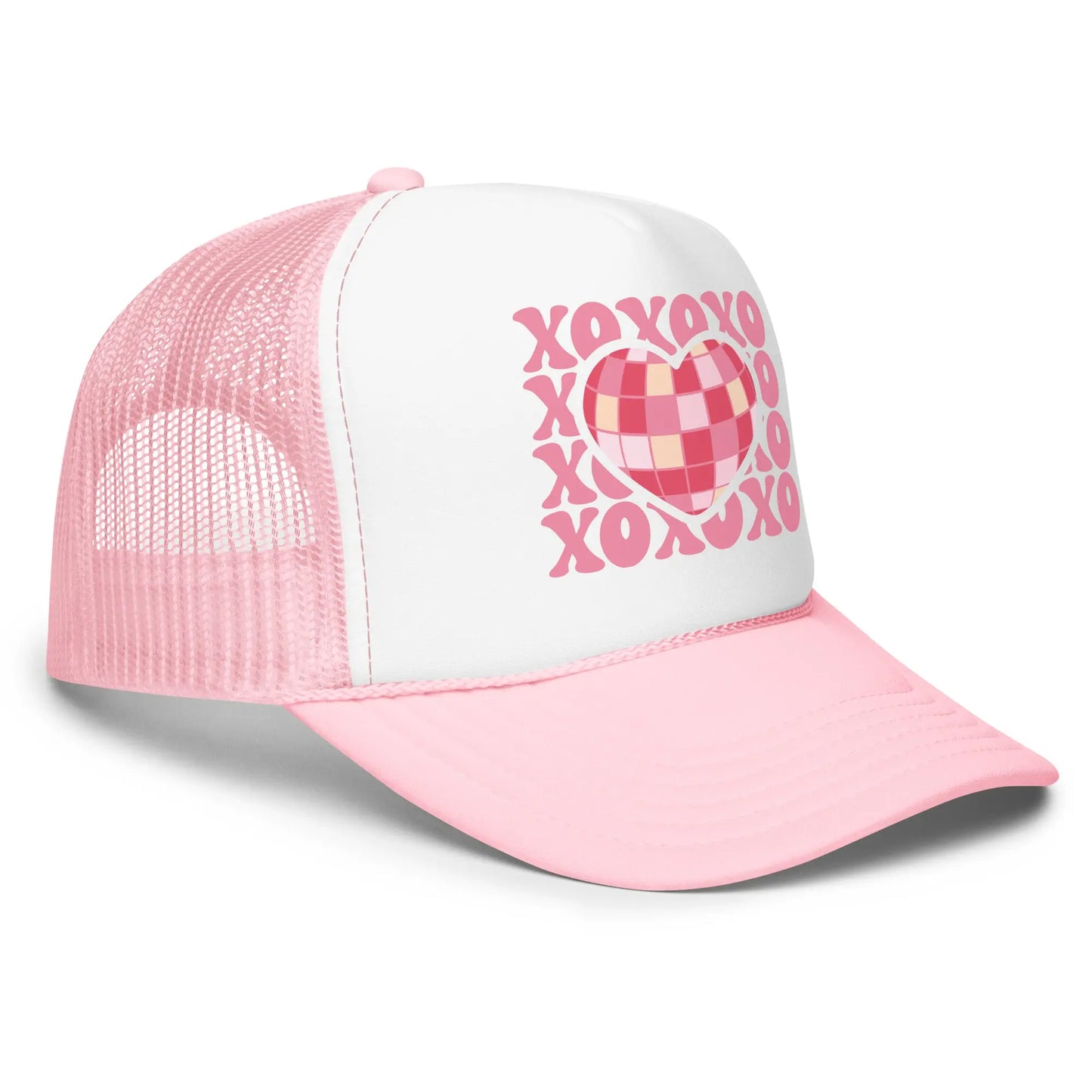 XOXO Disco Heart Trucker Hat image 5