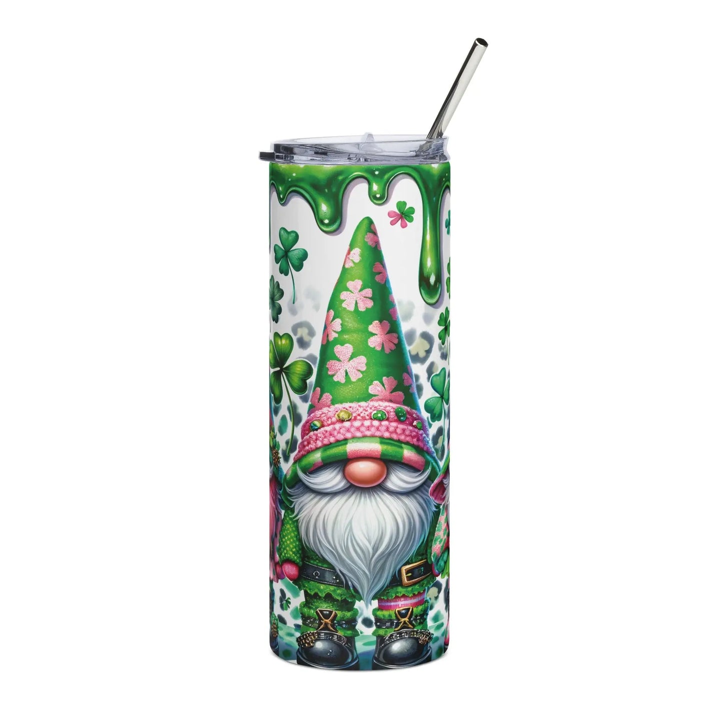 Shamrock Gnomes Tumbler image 0