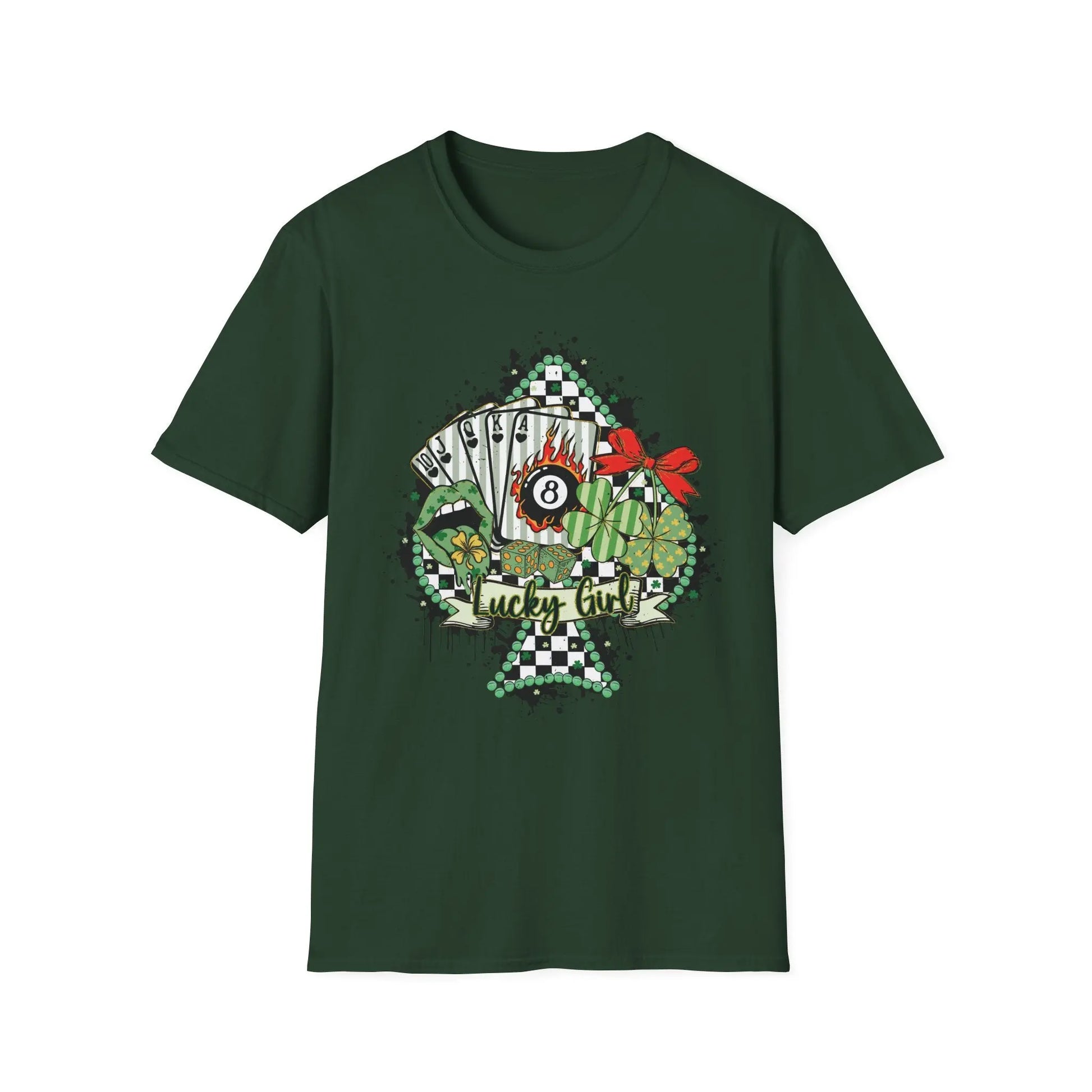 Lucky Spade & 8-Ball Tee image 6